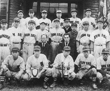 国高野球部集合写真